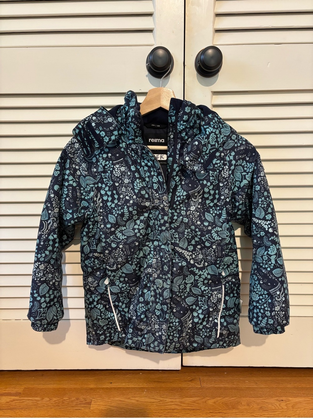 Reima size 128 (approx 8) winter coat